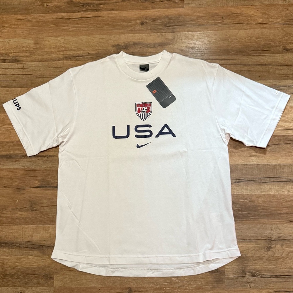 2001 Nike USA Soccer Center Swoosh Short Sleeve Shirt